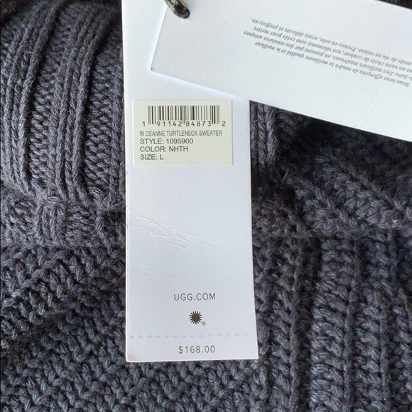 LAST ONE: UGG NWT Ceanne Turtleneck Sweater - Picture 5 of 8